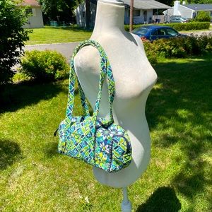 Vera Bradley’s Floral Print Quilted Cotton Satchel